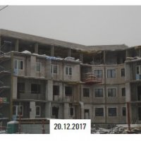Процесс строительства ЖК «Петровский Квартал» , Декабрь 2017