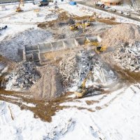 Процесс строительства ЖК «Волоколамское 24», Апрель 2020