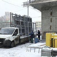 Процесс строительства ЖК «Янтарь apartments», Январь 2018