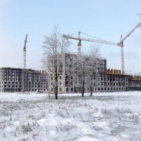 Процесс строительства ЖК «Одинцово-1», Ноябрь 2016