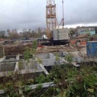 Процесс строительства ЖК «На набережной», Октябрь 2016