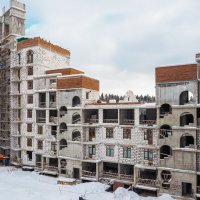 Процесс строительства ЖК «Митино О2», Февраль 2018
