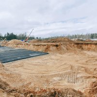 Процесс строительства ЖК «Мытищи Парк» , Март 2021