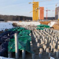 Процесс строительства ЖК «Саларьево Парк» , Март 2018