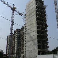 Процесс строительства ЖК «Олимпийский», Июль 2016