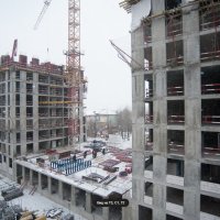 Процесс строительства ЖК SREDA («Среда»), Февраль 2017