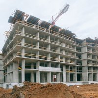 Процесс строительства ЖК «Большое Путилково», Июнь 2019