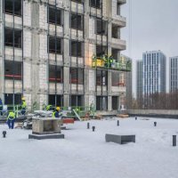 Процесс строительства ЖК «Маяковский», Январь 2018