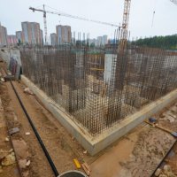 Процесс строительства ЖК «Северный», Август 2016