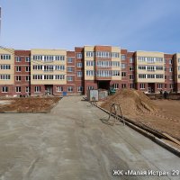 Процесс строительства ЖК «Малая Истра», Апрель 2017
