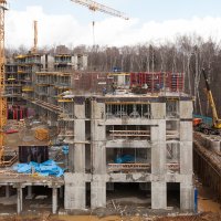 Процесс строительства ЖК «Северный», Апрель 2017