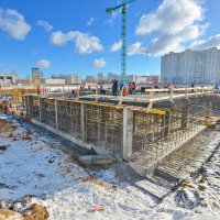 Процесс строительства ЖК «Влюблино», Февраль 2017