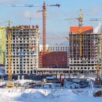 Процесс строительства ЖК «Бунинские луга» , Январь 2017