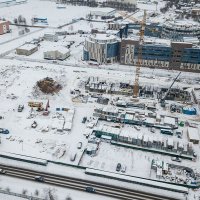 Процесс строительства ЖК «Позитив», Март 2018