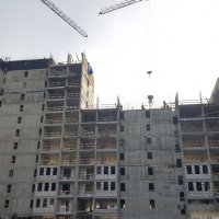 Процесс строительства ЖК «Город», Февраль 2017