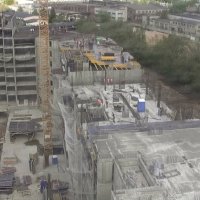 Процесс строительства ЖК «Прайм Тайм», Май 2017
