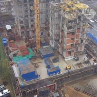 Процесс строительства ЖК «Счастье на Сходненской» (ранее «Дом на Сходненской»), Октябрь 2017