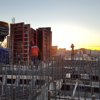 Процесс строительства ЖК «Фили Парк», Январь 2017