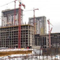 Процесс строительства ЖК «Оранж Парк», Февраль 2017