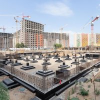 Процесс строительства ЖК «Томилино Парк», Июнь 2019