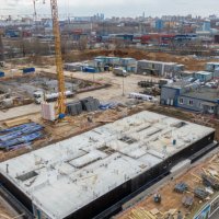 Процесс строительства ЖК «Ильменский 17», Апрель 2020