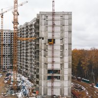 Процесс строительства ЖК «Северный», Октябрь 2017
