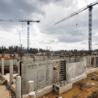 Процесс строительства ЖК «Митино О2», Апрель 2018