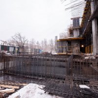 Процесс строительства ЖК «Счастье в Кузьминках»  (ранее «Дом в Кузьминках»), Февраль 2019