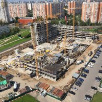 Процесс строительства ЖК «Тополя», Сентябрь 2019