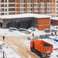 Процесс строительства ЖК «Опалиха О3», Февраль 2018