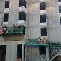 Процесс строительства ЖК «Концепт House», Февраль 2017