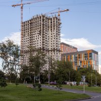 Процесс строительства ЖК «LIFE-Митинская ECOPARK», Июль 2017