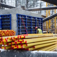 Процесс строительства ЖК «Счастье в Лианозово» (ранее «Дом на Абрамцевской»), Ноябрь 2017