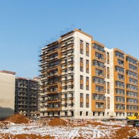 Процесс строительства ЖК «Пироговская ривьера», Март 2017