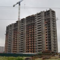 Процесс строительства ЖК «Лобня Сити», Июль 2017