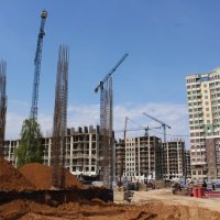 Процесс строительства ЖК «Две столицы», Апрель 2018