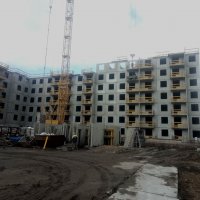 Процесс строительства ЖК «Флагман», Апрель 2018
