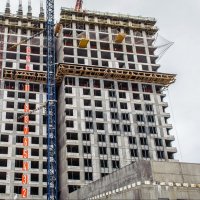Процесс строительства ЖК «Маяковский», Апрель 2017