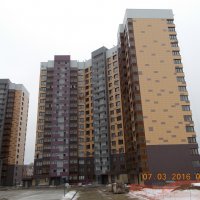 Процесс строительства ЖК UP-квартал «Сколковский», Март 2016