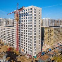 Процесс строительства ЖК «Влюблино», Октябрь 2018