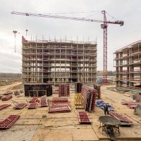 Процесс строительства ЖК «Видный город», Май 2016