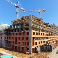 Процесс строительства ЖК «Первый квартал», Июль 2020