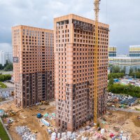 Процесс строительства ЖК «Аннино Парк», Июль 2018