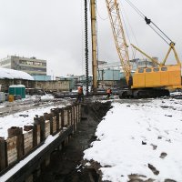 Процесс строительства ЖК «Грани» , Декабрь 2017