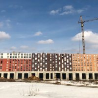 Процесс строительства ЖК «Люберцы парк», Март 2019