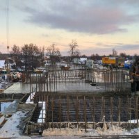 Процесс строительства ЖК «Некрасовский» (Звенигород), Январь 2018