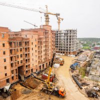 Процесс строительства ЖК «Опалиха О3», Июнь 2017