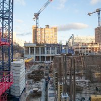 Процесс строительства ЖК «Родной город. Воронцовский парк», Октябрь 2016