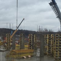 Процесс строительства ЖК «Май», Апрель 2016