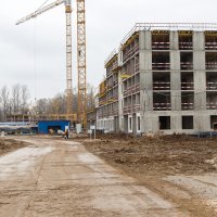 Процесс строительства ЖК «Одинцово-1», Октябрь 2016